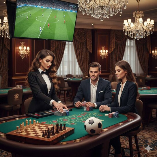 今天下午打麻将坐方位示意，麻将桌与风水罗盘